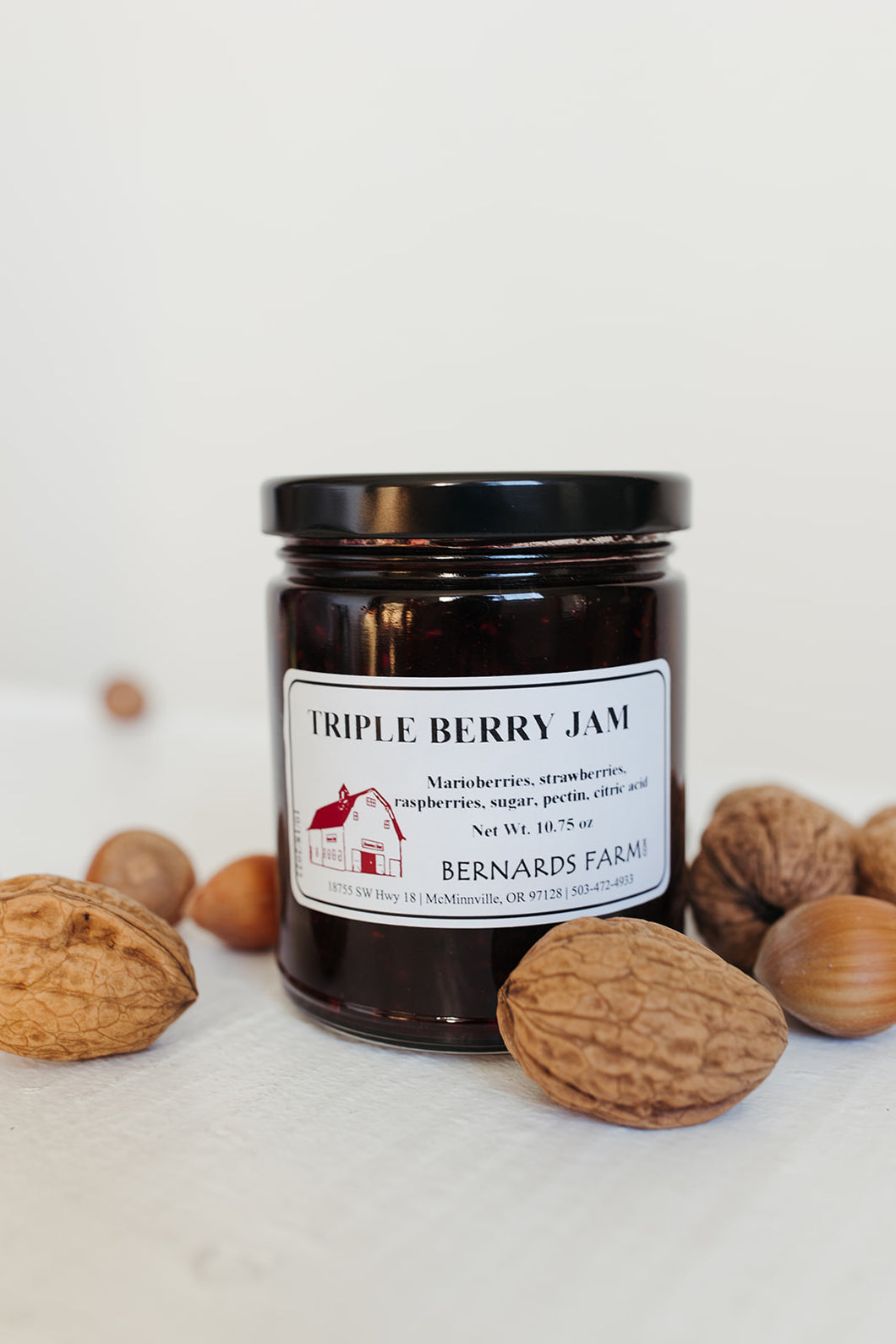 Triple Berry (Strawberry/Raspberry/Marionberry) Jam